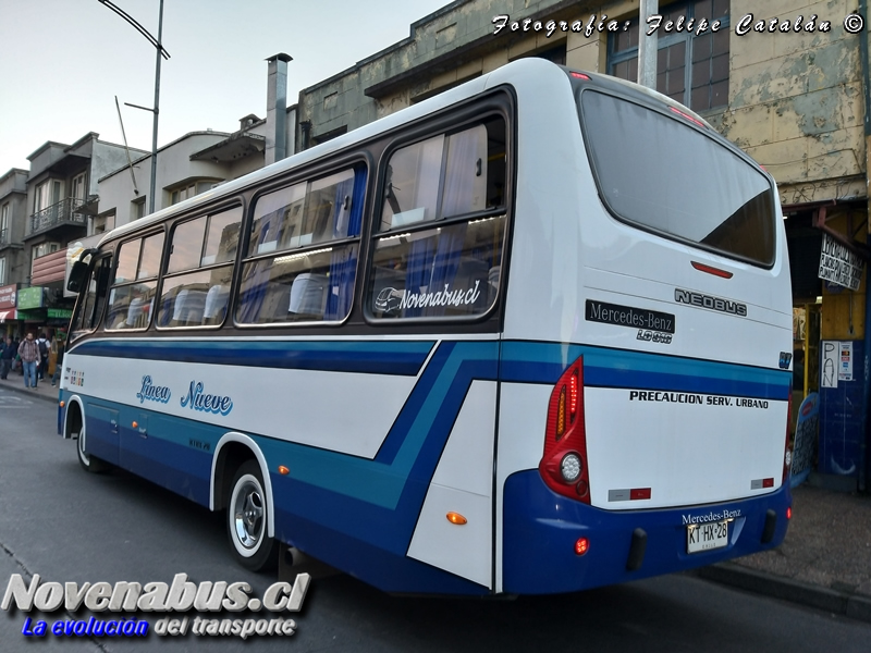 Neobus Thunder + / Mercedes-Benz LO-916 / Línea 9 Temuco