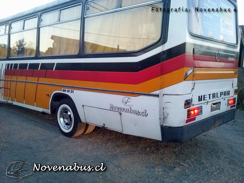 Metalpar Pucará / Mercedes-Benz LO-812 / Línea 1 Temuco