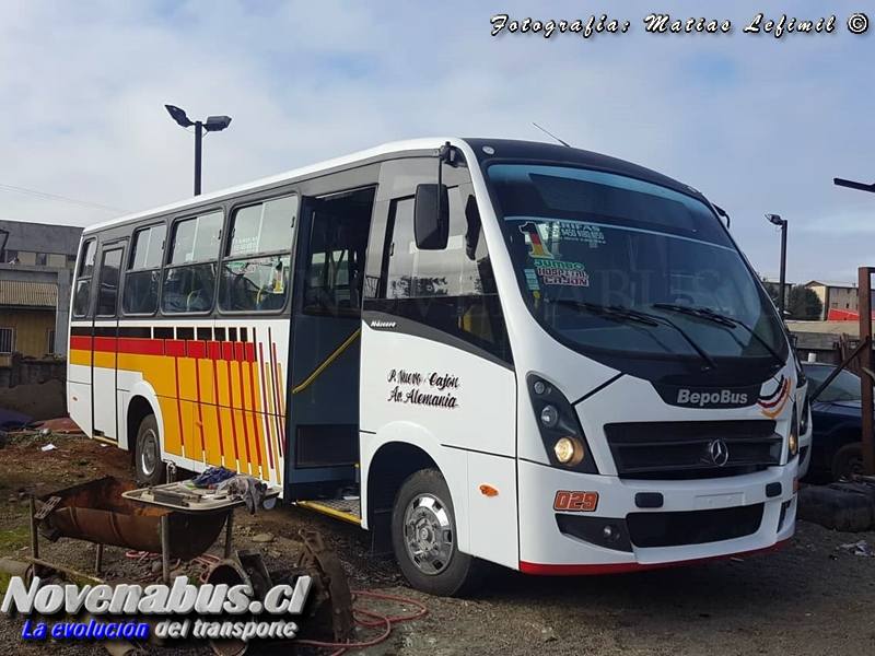 BepoBus Náscare / Mercedes-Benz LO-916 / Línea 1 Temuco