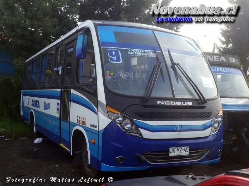 Neobus Thunder + / Mercedes-Benz LO-916 / Línea 9 Temuco