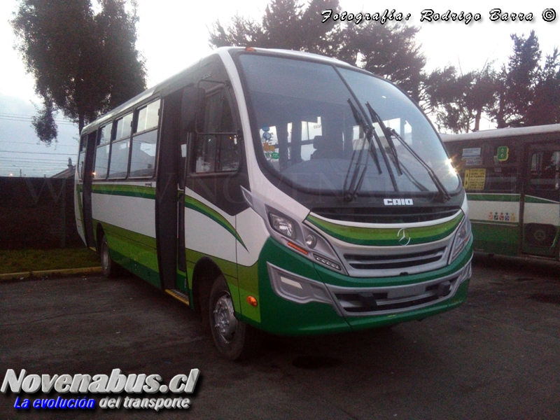 Caio  F2400 / Mercedes-Benz LO-916 / Línea 8 Temuco