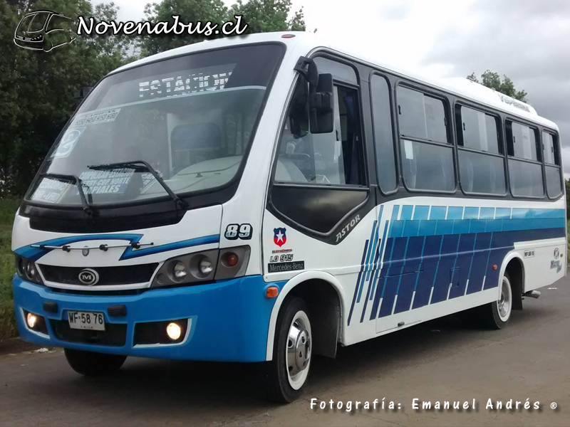 Maxibus Astor / Mercedes Benz LO-915 / Línea 2 Temuco