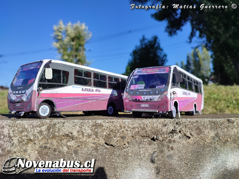 Mascarello Gran Micro - Neobus Thunder + / Mercedes-Benz LO-915 - 916 / Línea 10 Temuco