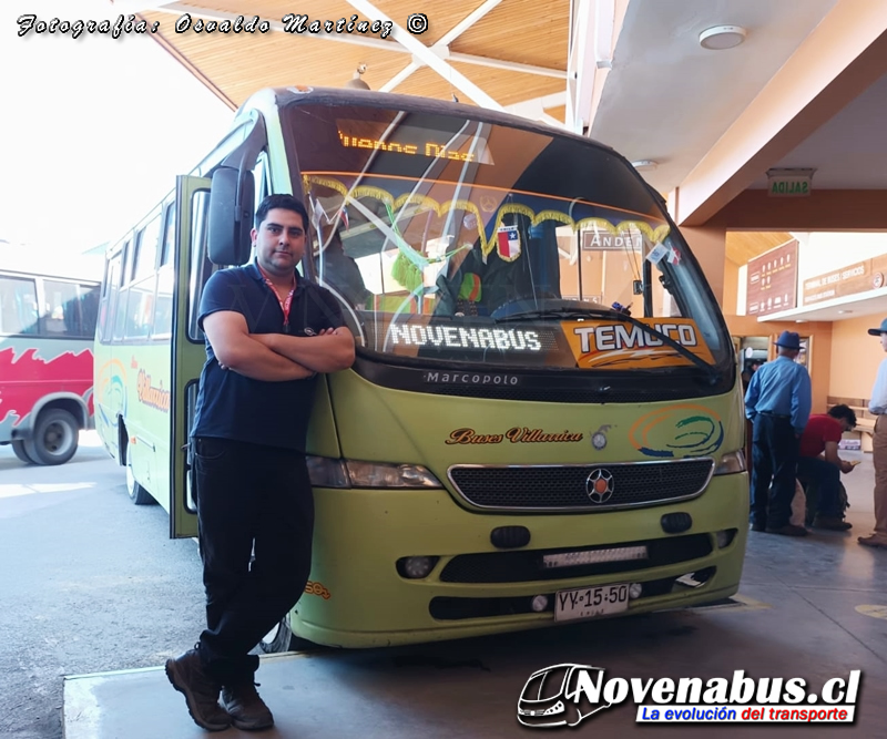 Conductor: Osvaldo Martínez (Buses Villarrica)