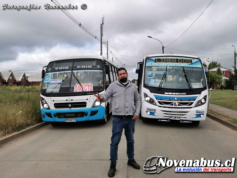 Conductor : Jorge Ríos Línea 2 Temuco