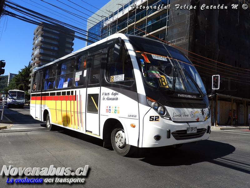 Neobus Thunder + / Mercedes-Benz LO-916 / Línea 1 Temuco