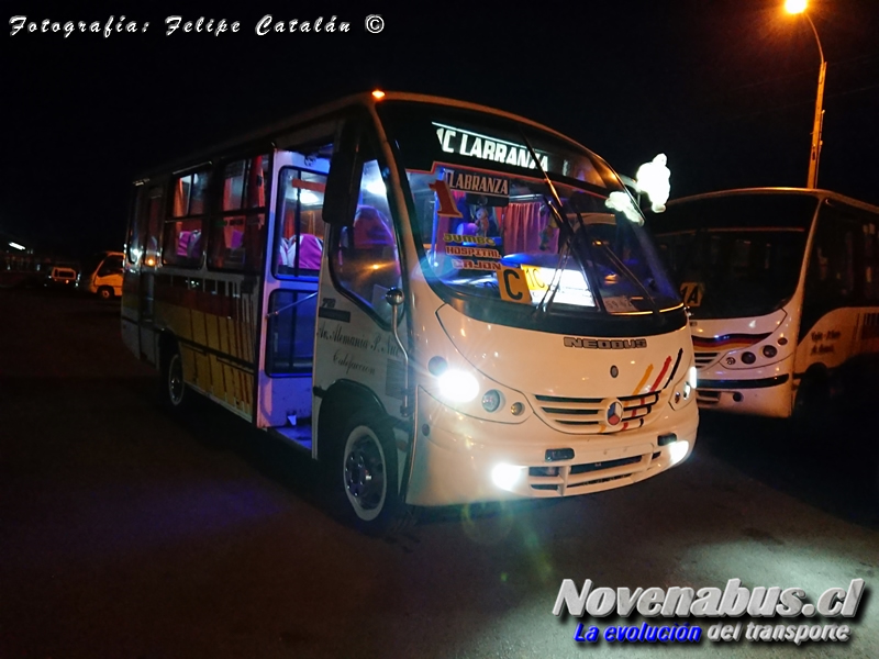 Neobus Thunder + / Mercedes-Benz LO-712 / Línea 1 Temuco