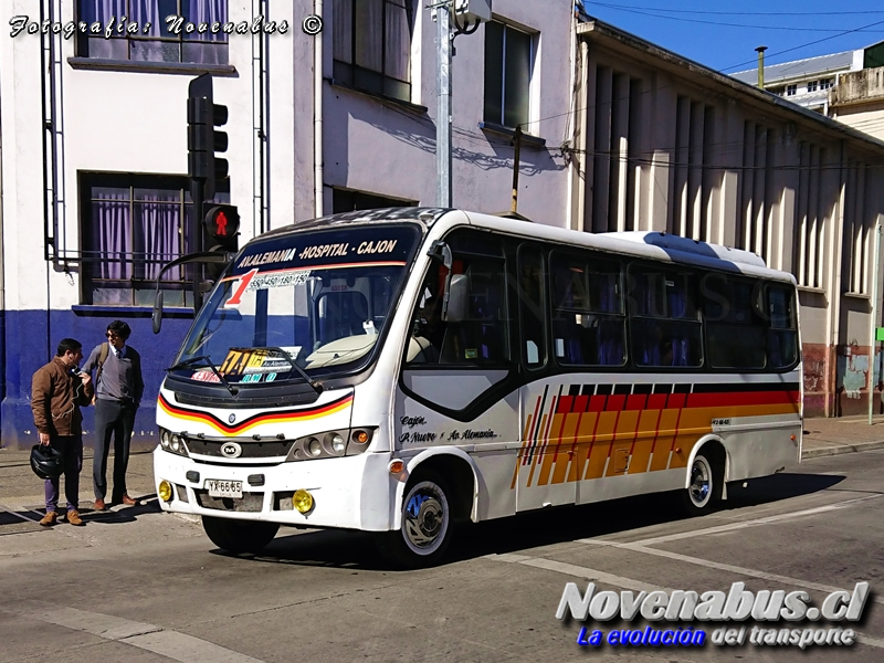 Maxibus Astor / Mercedes-Benz LO-915 / Línea 1 Temuco