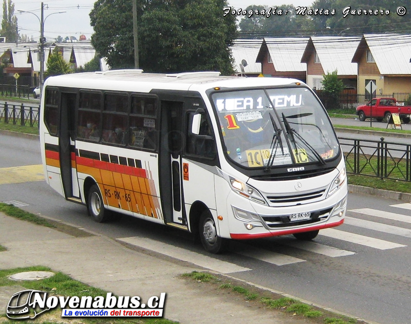 Caio F2400 / Mercedes-Benz LO-916 / Línea 1 Temuco