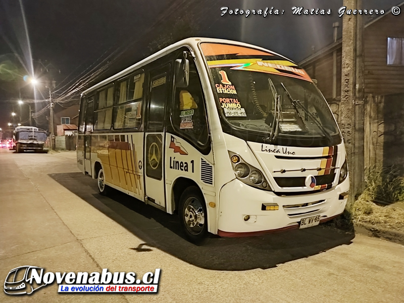 Neobus Thunder + / Mercedes-Benz LO-712 / Línea 1 Temuco