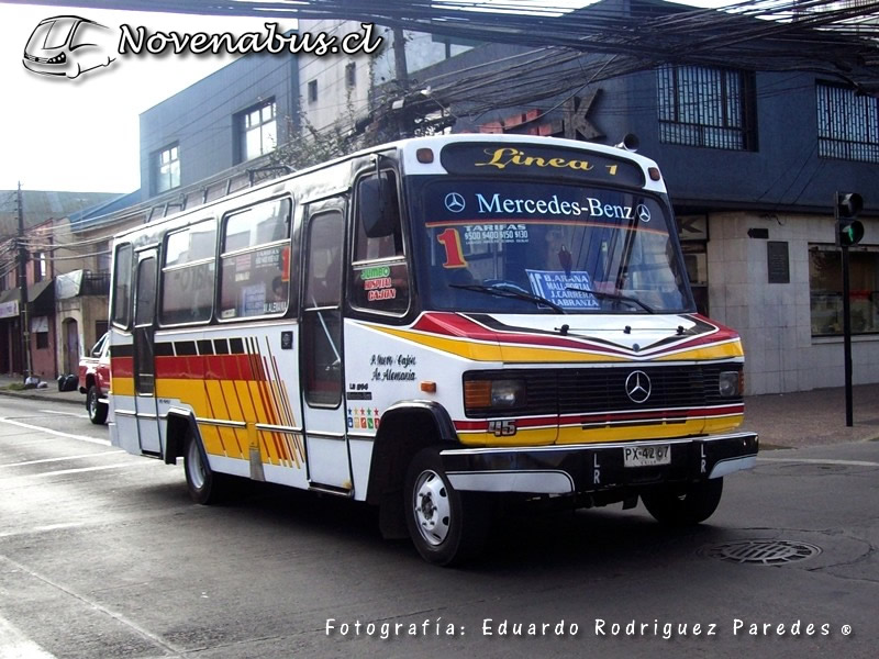 Carrocerías LRBUS / Mercedes Benz LO814 / Línea 1 Temuco