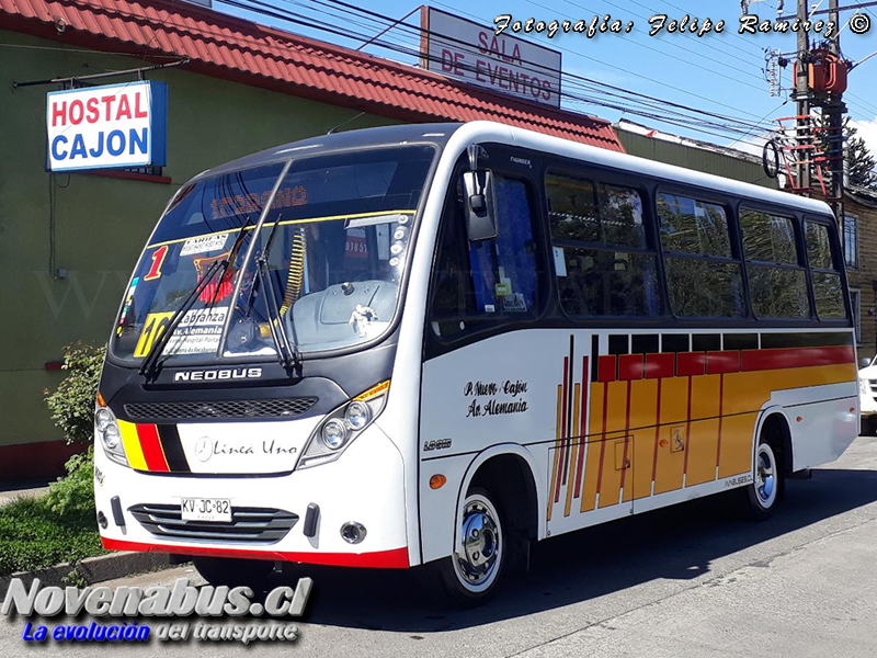 Neobus Thunder + / Mercedes-Benz LO-916 / Línea 1 Temuco