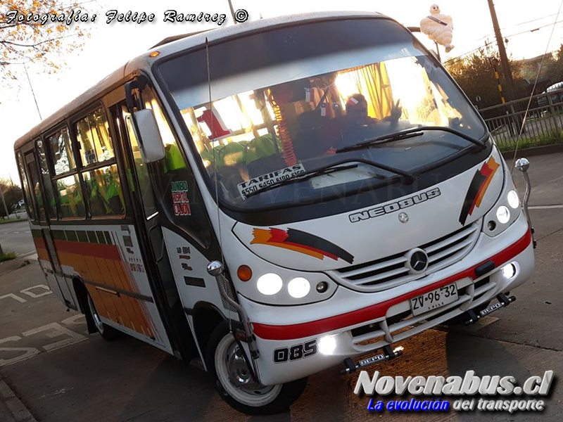 Neobus Thunder+ / Mercedes Benz LO-914 / Línea 1 Temuco