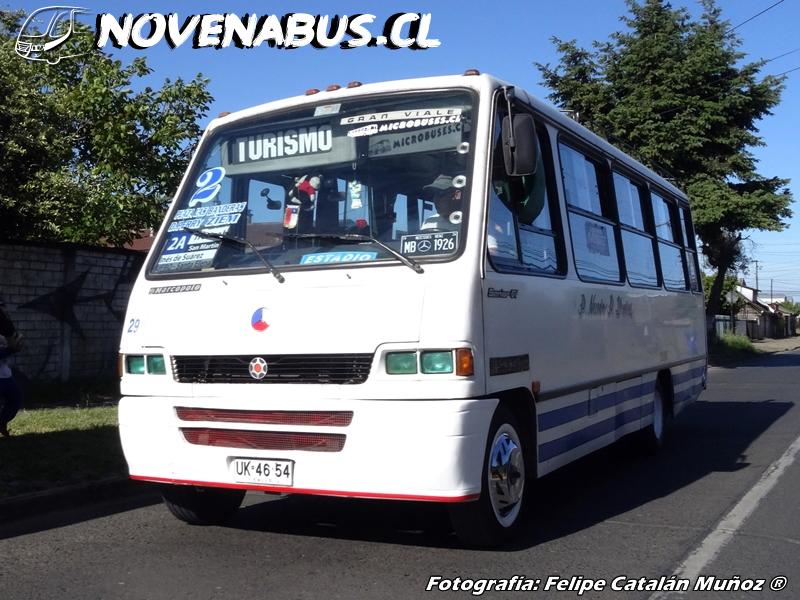 Marcopolo Senior GV / Mercedes-Benz LO-914 / Línea 2 Temuco