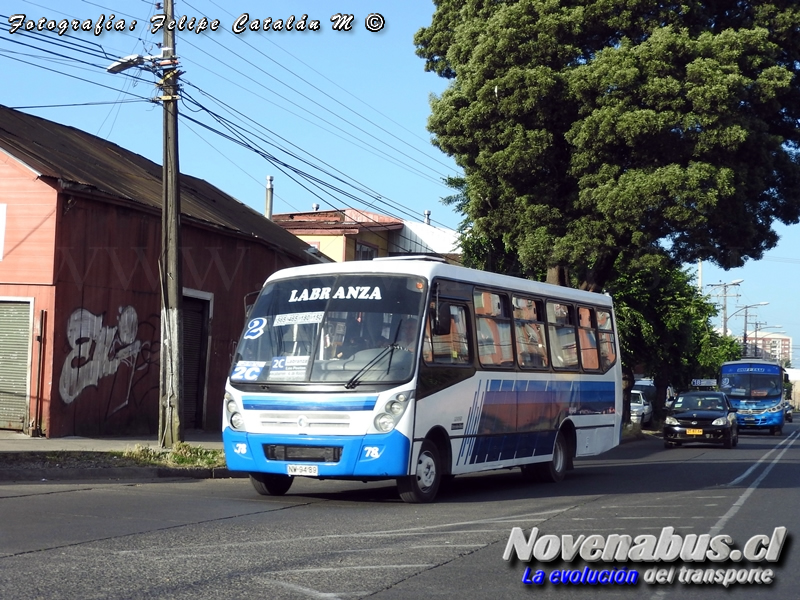 Caio Induscar Foz / Mercedes-Benz LO-915 / Línea 2 Temuco