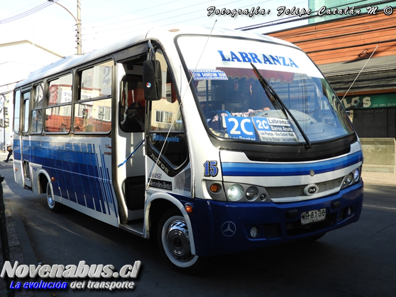 Maxibus Astor / Mercedes-Benz LO-915 / Línea 2 Temuco