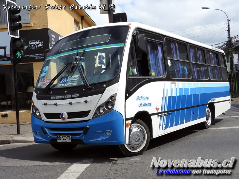 Neobus Thunder + / Mercedes-Benz LO-915 / Línea 2 Temuco