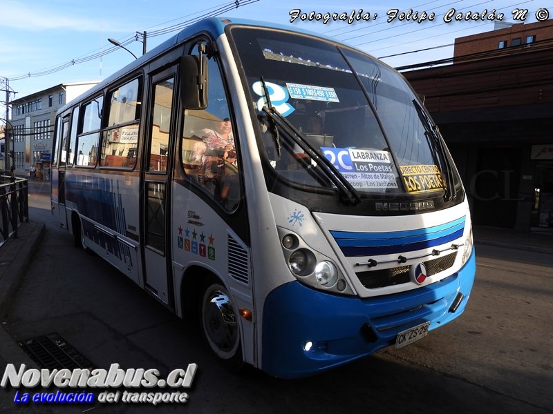 Neobus Thunder + / Mercedes-Benz LO-915  / Línea 2 Temuco