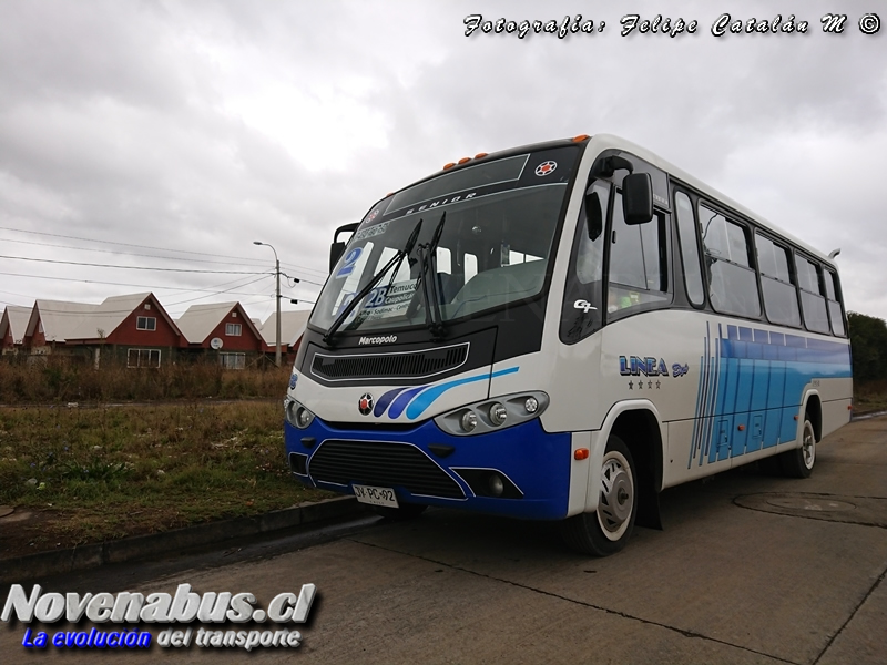 Marcopolo Senior / Mercedes-Benz LO-916 / Línea 2 Temuco