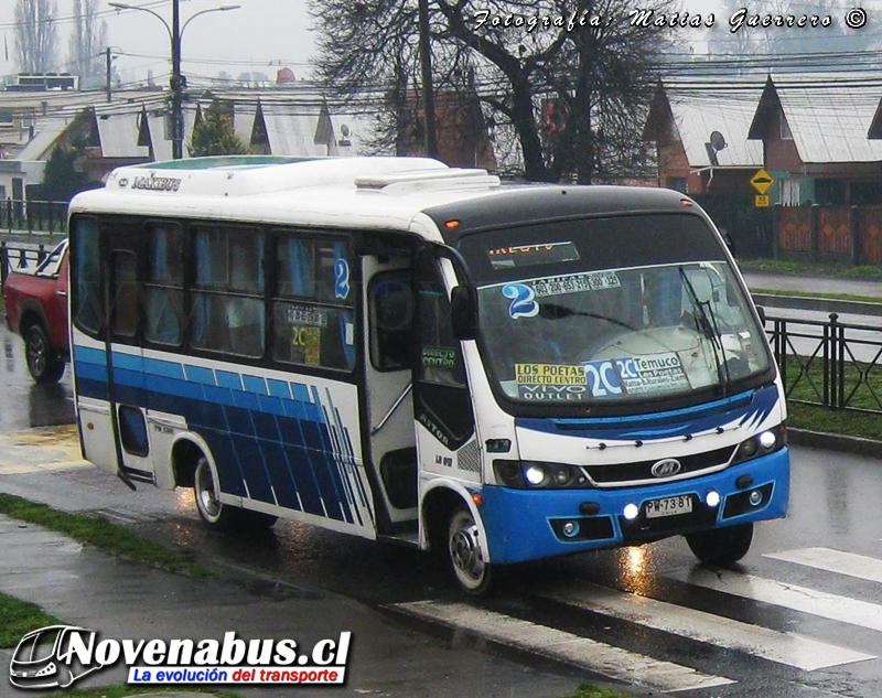 Maxibus Astor / Mercedes-Benz LO-915 / Línea 2 Temuco