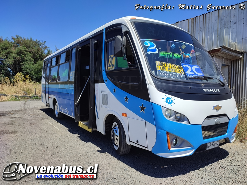 Carrocerías Inrecar Geminis Puma / Chevrolet Isuzu NQR 916 / Línea 2 Temuco