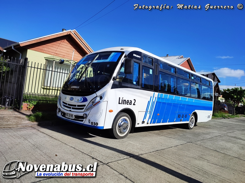 Geobus Draft / NJL6878Y5 / Línea 2 Temuco