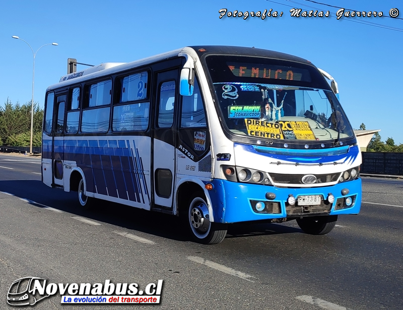 Maxibus Astor / Mercedes-Benz LO-915 / Línea 2 Temuco