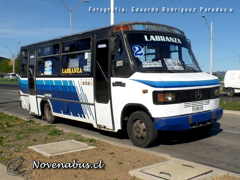 Carrocerías Inrecar / Mercedes-Benz LO814 / Línea 2 Temuco