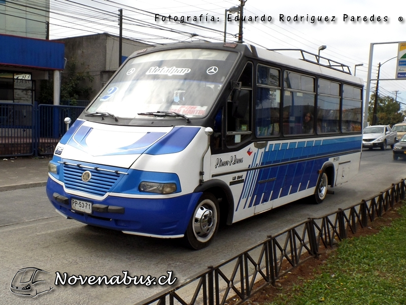 Metalpar Pucará / MercedesBenz LO814 / Línea 2 Temuco