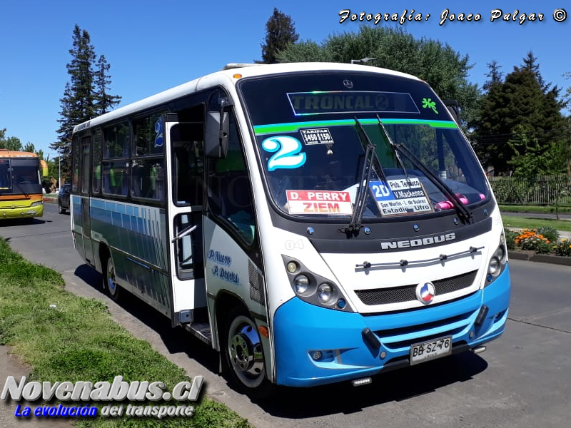 Neobus Thunder + / Mercedes-Benz LO-915 / Línea 2 Temuco