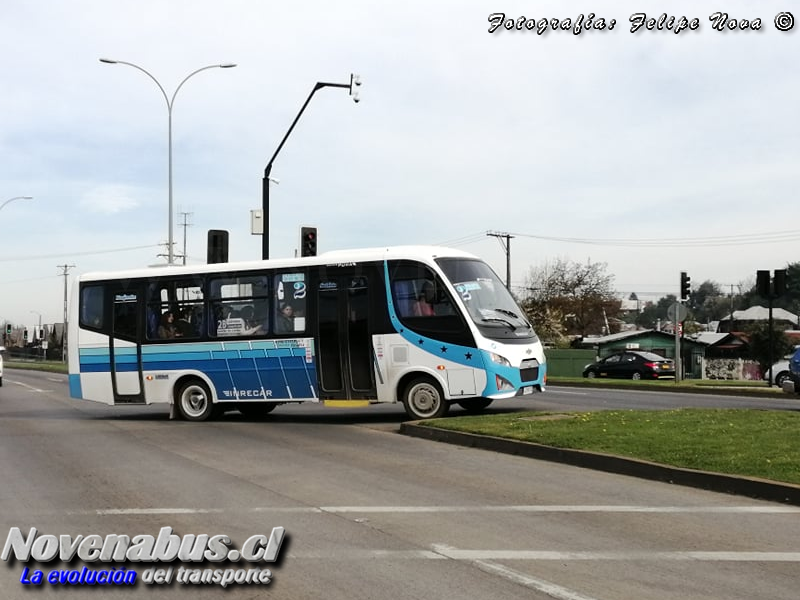 Inrecar Geminis Puma / Chevrolet NQR 916 / Linea 2 Temuco