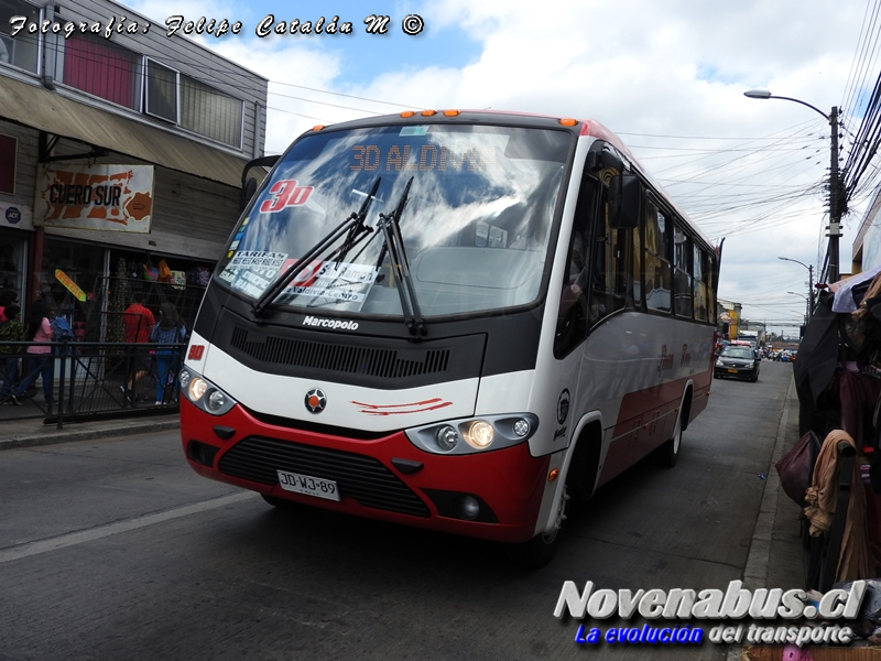 Marcopolo Senior / Mercedes-Benz LO-916 / Línea 3 Temuco