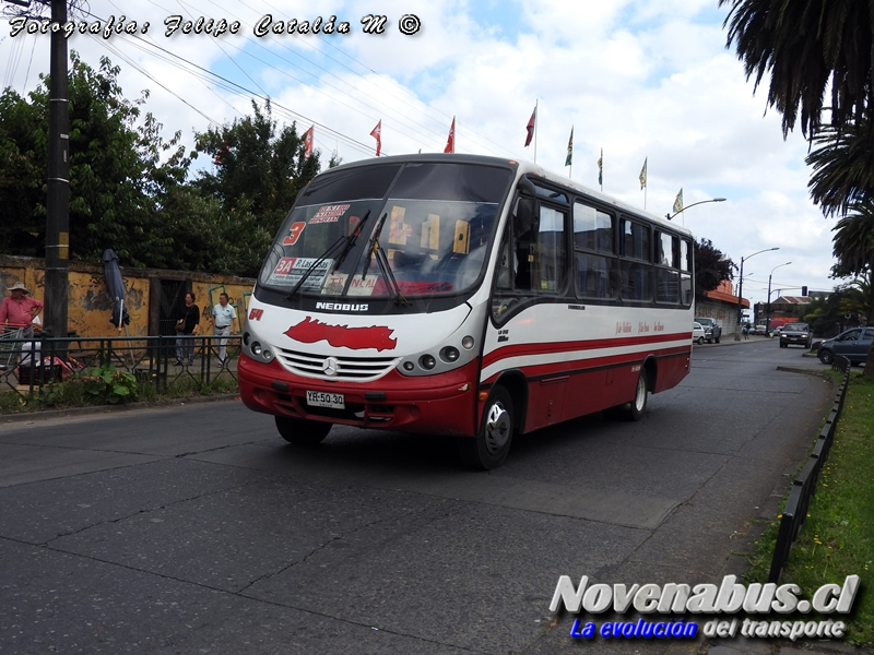 Neobus Thunder+ / Mercedes-Benz LO-914 / Línea 3 Temuco