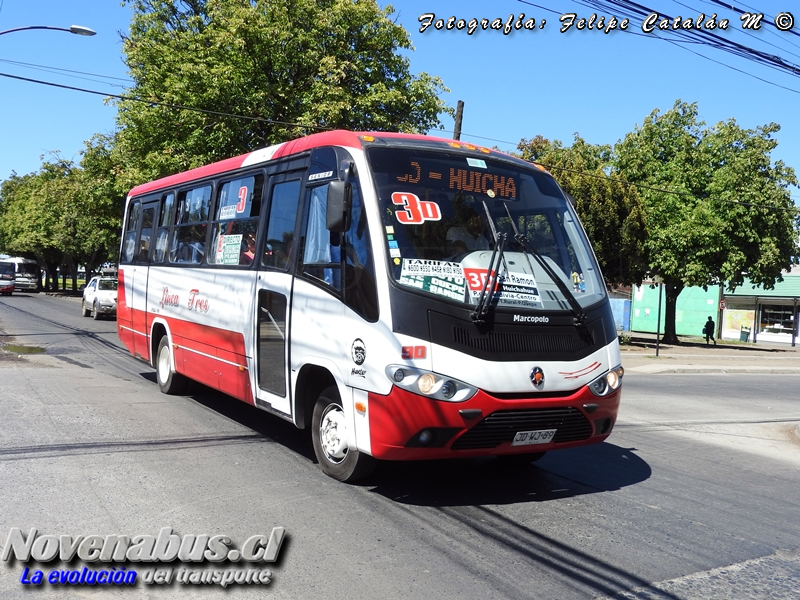 Marcopolo Senior / Mercedes-Benz LO-916 / Línea 3 Temuco