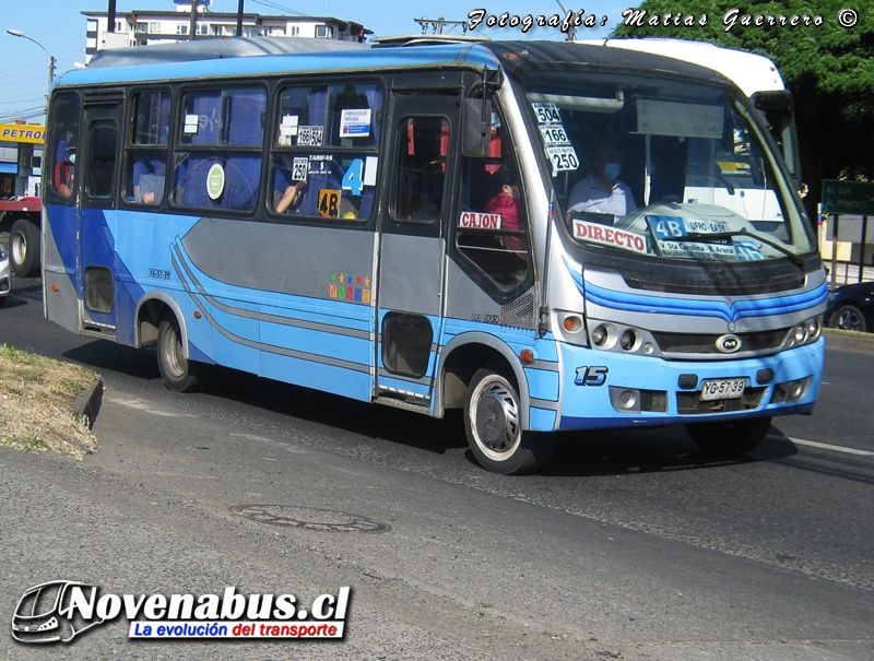 Maxibus Astor / Mercedes-Benz LO-915 / Línea 4 Temuco