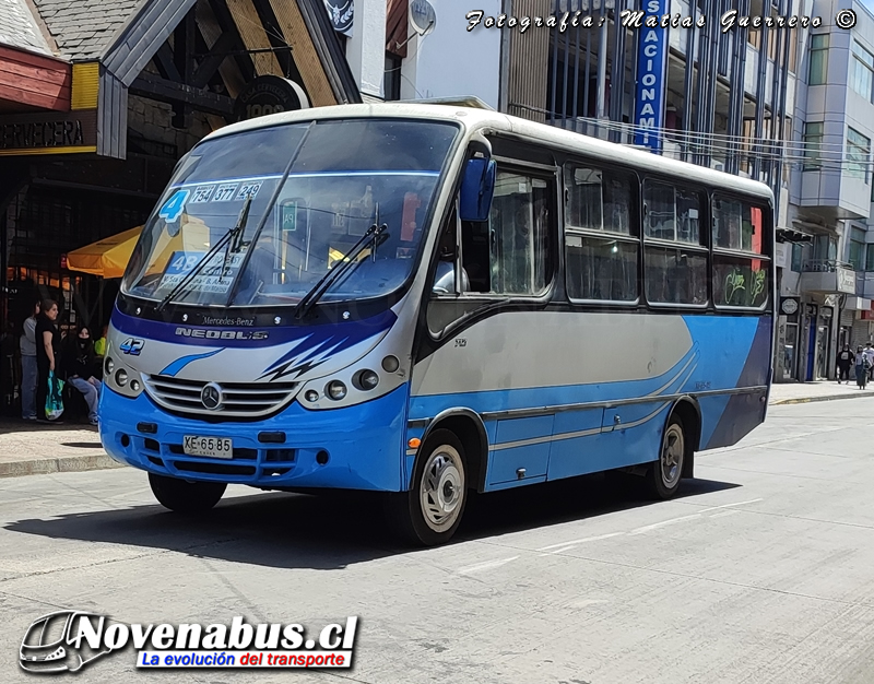 Neobus Thunder + / Mercedes-Benz LO-712 / Línea 4 Temuco