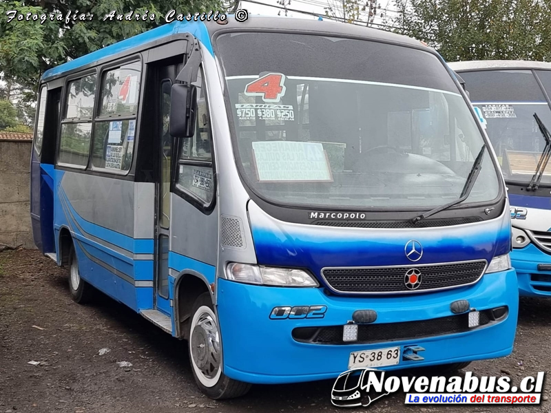 Marcopolo Senior / Mercedes-Benz LO-712 / Línea 4 Temuco