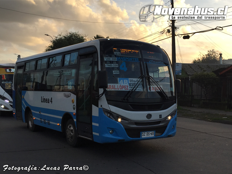 Metalpar Maule / Sunlong SLK6720 / Linea 4 Temuco