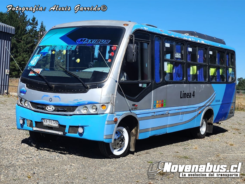 Maxibus Astor / Mercedes-Benz LO-915 / Línea 4 Temuco
