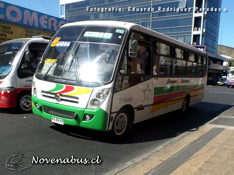 induscar Caio Foz / Mercedes-Benz LO915 / Línea 5 Temuco