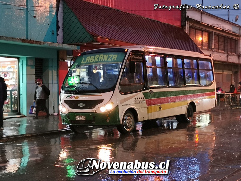 Carrocerías TMG Bicentenario / Mercedes-Benz LO-812 / Línea 5 Temuco