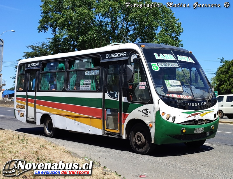 Busscar Micruss / Mercedes-Benz LO-914 / Línea 5 Temuco