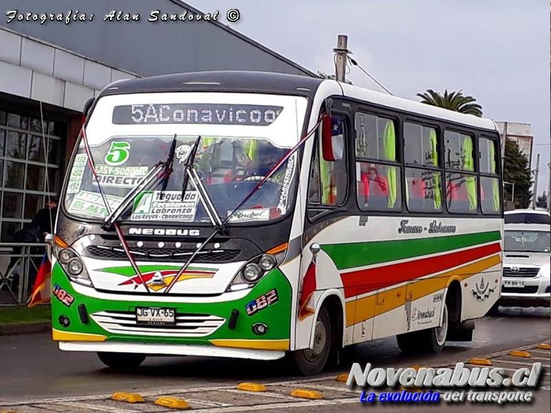 Neobus Thunder + / Agrale MA9.2 / Línea 5 Temuco
