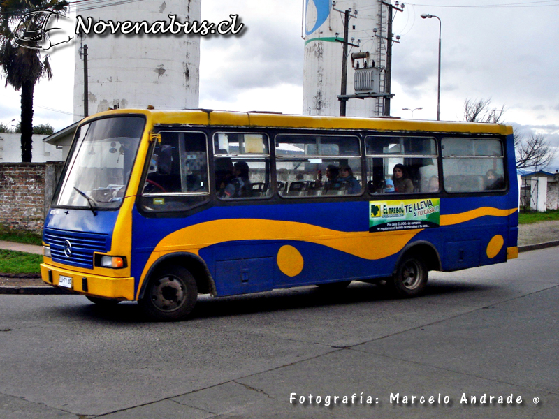 Metalpar Pucará II / Mercedes Benz OF-809 / Buses Sandoval - Línea 1 Nueva Imperial