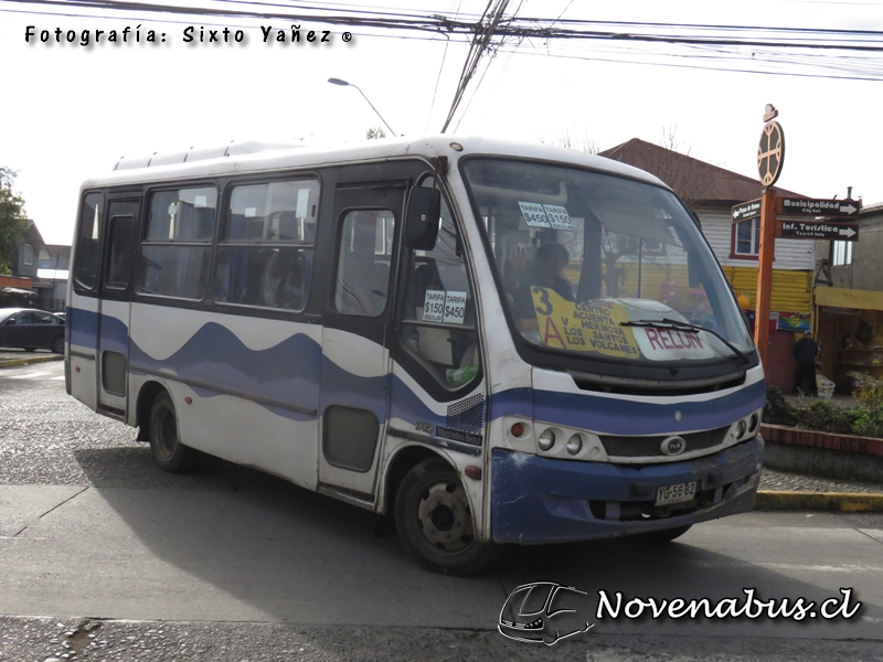 Maxibus Astor / Mercedes-Benz LO712 / Línea 3 Villarrica