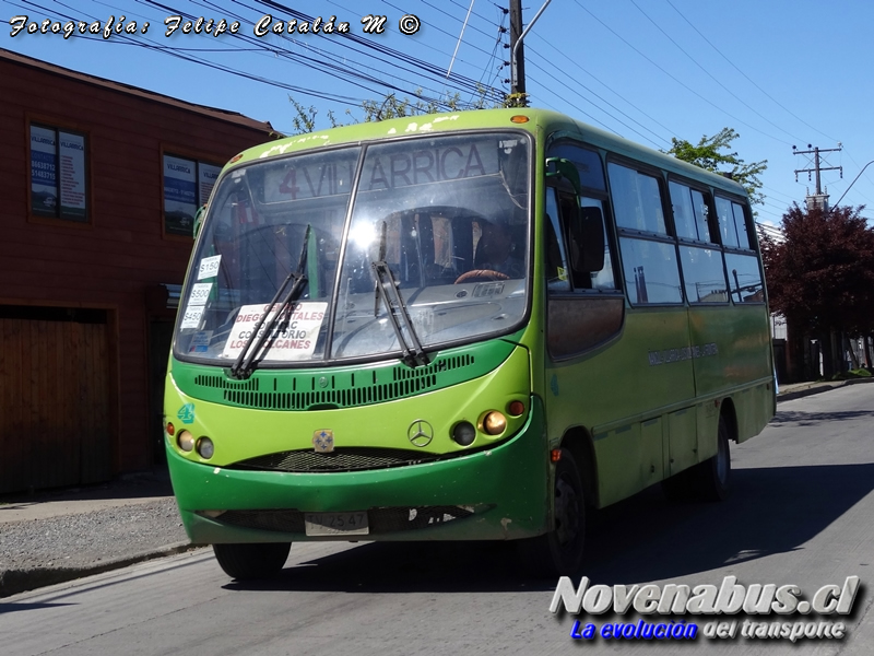 Buscar Micruss / Mercedes-Benz LO-914 / Línea 3 Villarrica