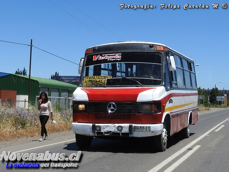 Carrocerías Inrecar / Mercedes-Benz LO-814  / Buses Victoria ( Línea 1 Angol )