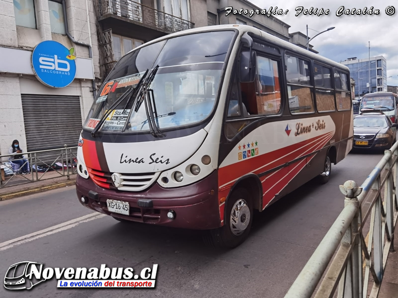 Neobus Thunder + / Mercedes-Benz LO-712 / Línea 6 Temuco