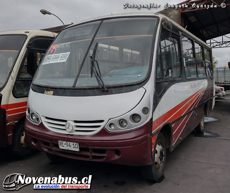 Neobus Thunder + / Mercedes-Benz LO-712 / Línea 6 Temuco