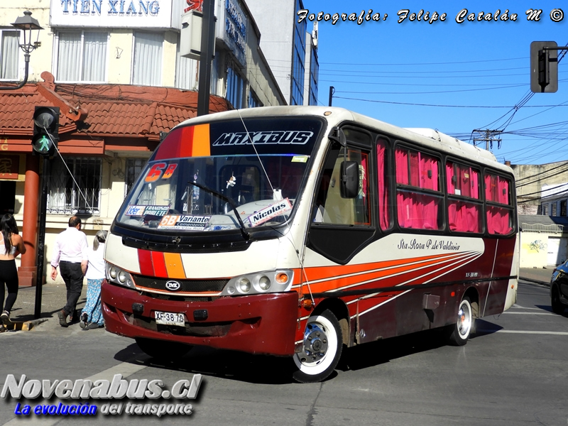 Maxibus Astor / Mercedes-Benz LO-712 / Línea 6 Temuco